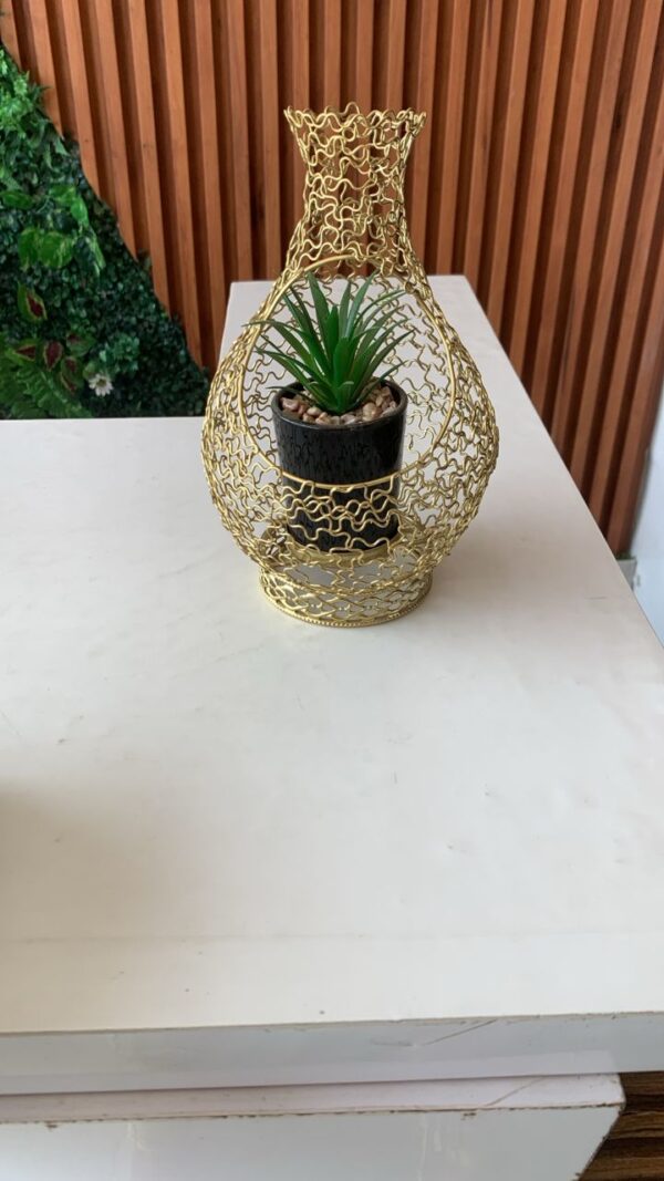 Caged flower