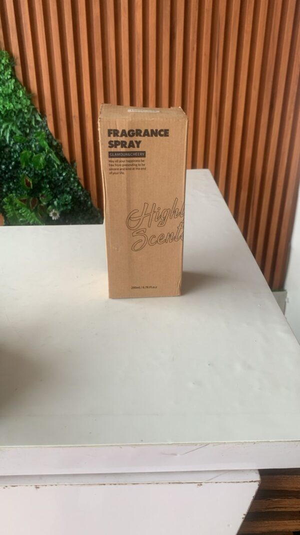 Diffuser spray