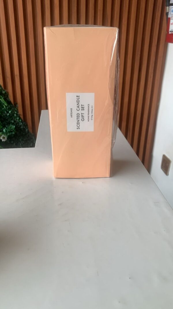 Scented candle gift set
