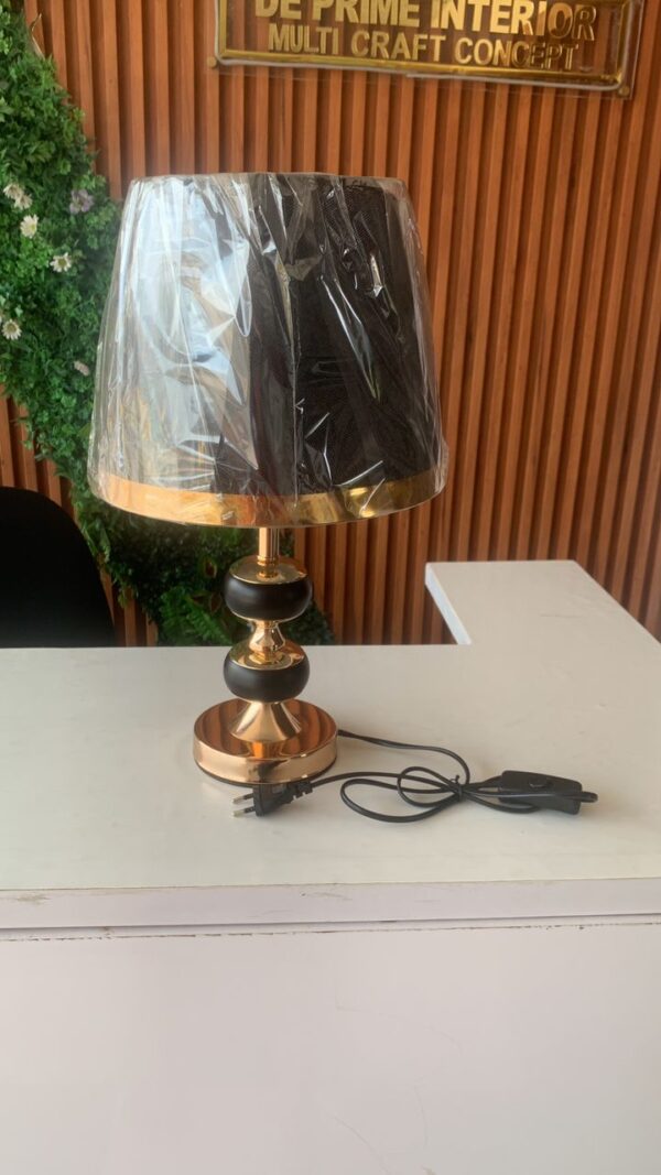 Black Gold Lamp