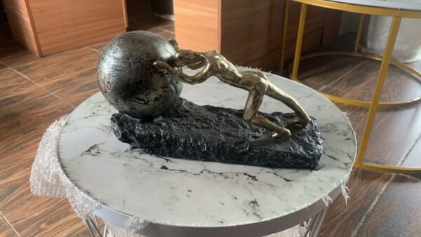 Rock pusher decor
